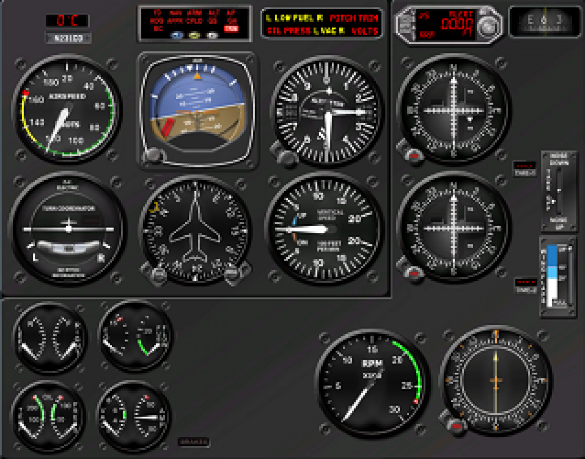 GA Panel for Android  Flight simulator, Flight simulator cockpit, Cockpit